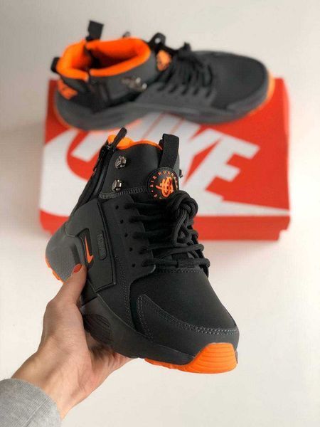 Кросівки Nike Huarache X Acronym Mid Black Orange Termo (термо) 01629-Помаранчевий-36 фото