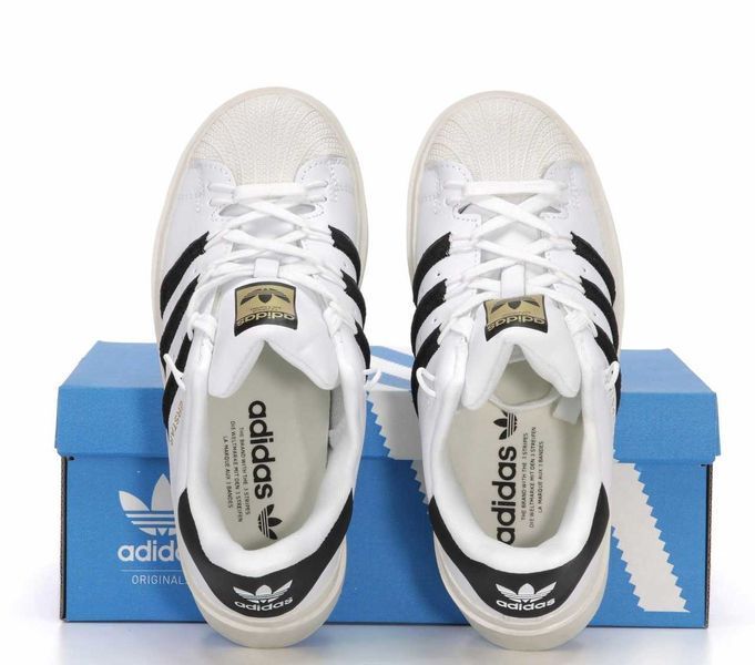 Кросівки Adidas Superstar Platform Bonega Black White 10625-Білий-40 фото