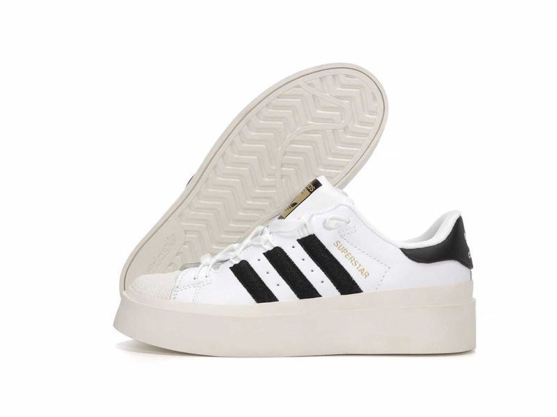 Кросівки Adidas Superstar Platform Bonega Black White 10625-Білий-40 фото