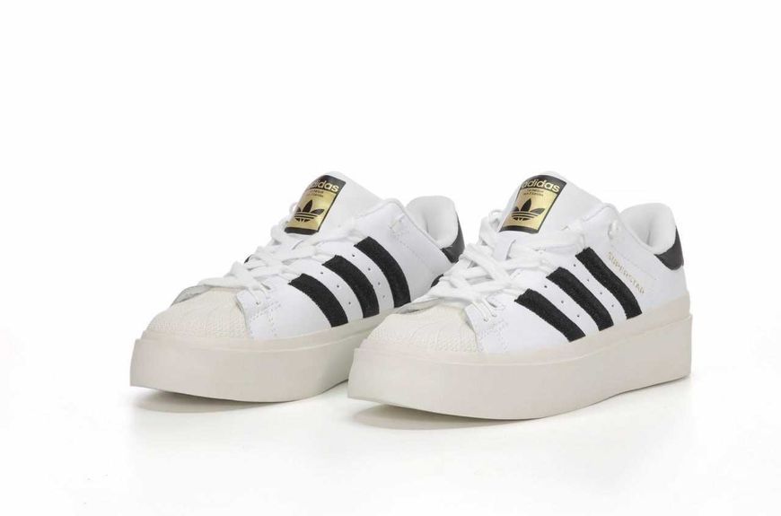 Кросівки Adidas Superstar Platform Bonega Black White 10625-Білий-40 фото
