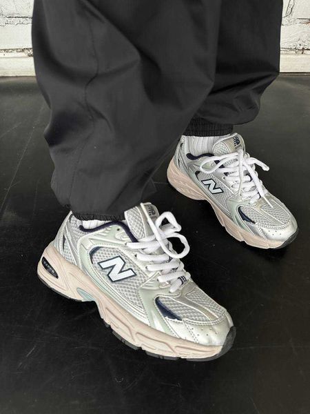 Кросівки New Balance 530 White Silver 06799-Сріблястий-43 фото