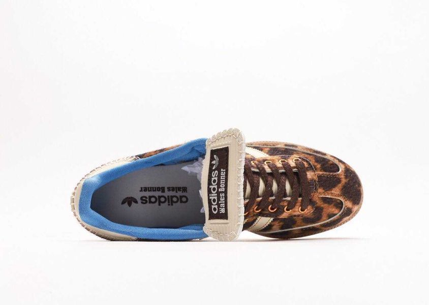 Кросівки Adidas Samba х Wales & Bones Black Ponny 14846-Леопардовий-36 фото