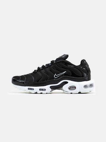 Кросівки Nike Air Max TN Plus Black White 16129-Чорний-37 фото