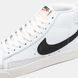 Кросівки Nike Blazer Black White 04595-Білий-36 фото 7
