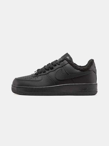 Кросівки Nike Air Force Black Winter (зимові) 07423-Чорний-42 фото