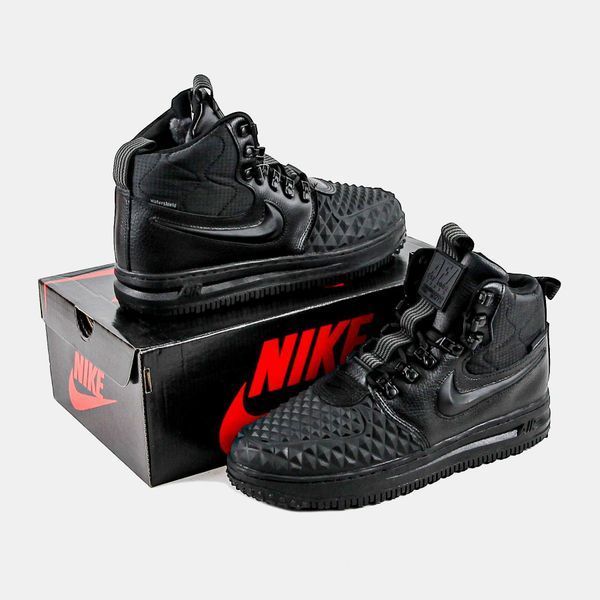Кросівки Nike Lunar Force 17 Duckboot black Winter(зимові) 01571-Чорний-44 фото