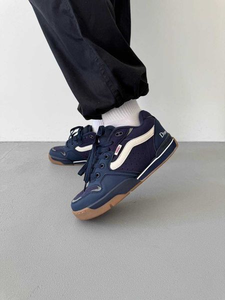 Кеди Vans x Dime Rowley XLT Blue White Gum 16488-Темно-синій-36 фото