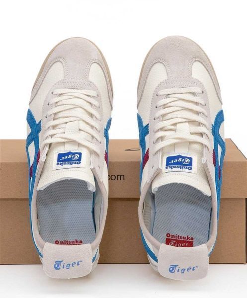 Кросівки Asics Onitsuka Tiger Mexico 66 White Blue Red 17524-Білий-37 фото