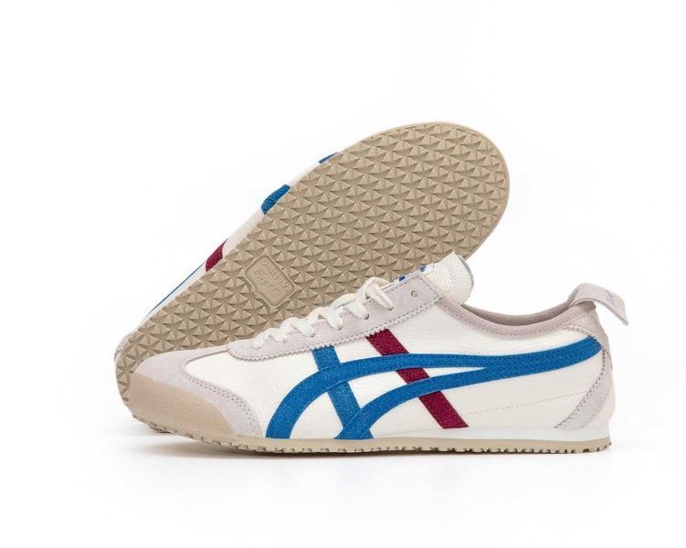 Кросівки Asics Onitsuka Tiger Mexico 66 White Blue Red 17524-Білий-37 фото