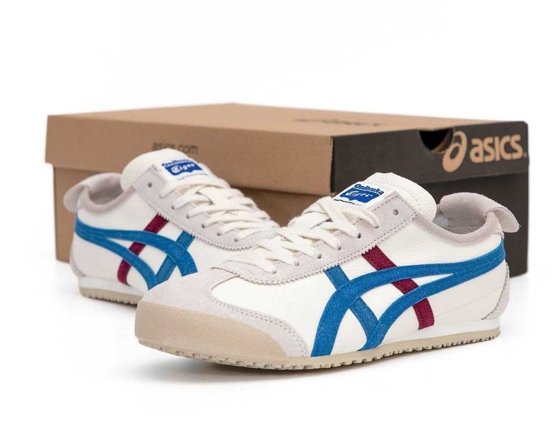 Кросівки Asics Onitsuka Tiger Mexico 66 White Blue Red 17524-Білий-37 фото