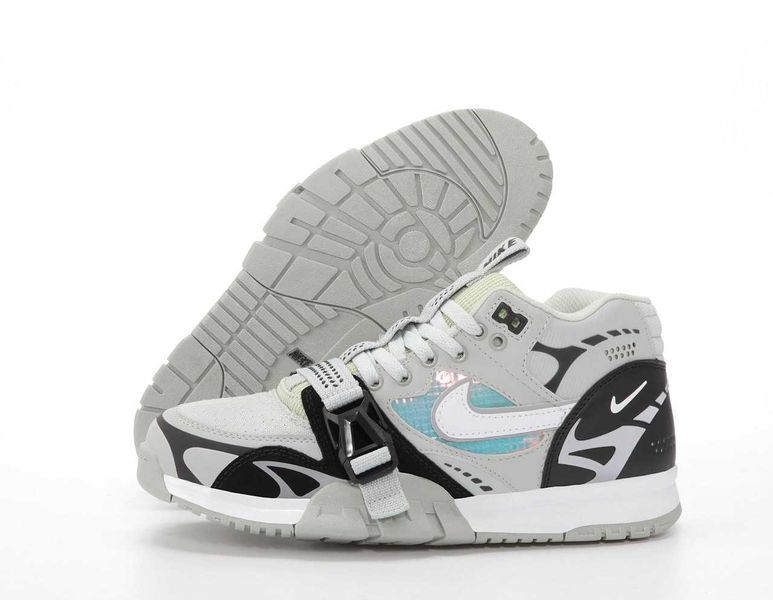 Кросівки Nike Air Trainer 1 Utility Beige Black White Hologram 09376-Сірий-36 фото