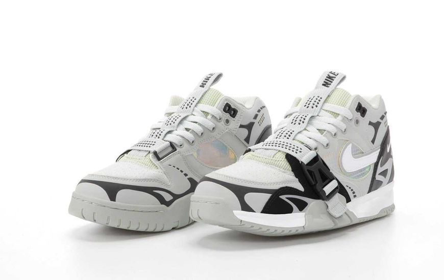 Кросівки Nike Air Trainer 1 Utility Beige Black White Hologram 09376-Сірий-36 фото