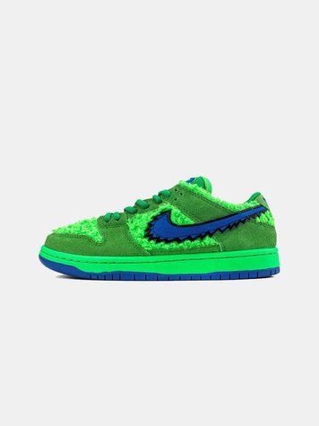 Кросівки Nike SB Dunk Low X Grateful Dead Green\Blue 03276-Зелений-43 фото