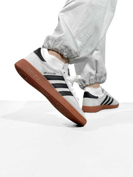 Кросівки Adidas Spezial Grey Black Gum 15859-Білий-36 фото