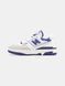 Кросівки NB New Balance 550 White Purple 07903-Фіолетовий-36 фото 1