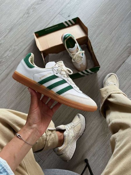 Кросівки Adidas Sporty & Rich White Green 11543-Зелений-36 фото