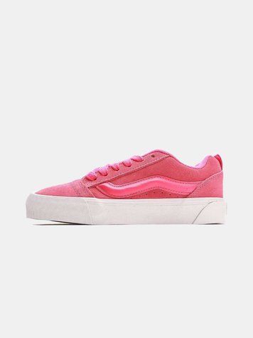 Кеди Vans KNU Skool Pink White Platform 13232-Рожевий-36 фото