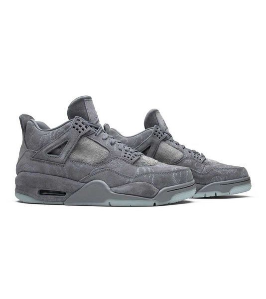 Кросівки Jordan 4 Retro Kaws"Grey" 05306-Сірий-36 фото