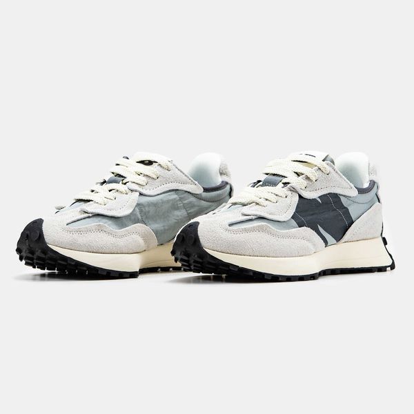 Кросівки New Balance 327 Beige Grey Black 14748-Сірий-36 фото