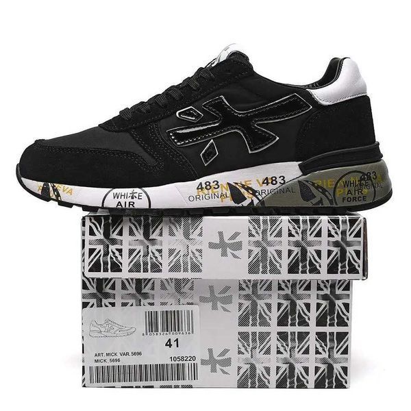Кросівки Premiata Triple Black White 17854-Чорний-36 фото