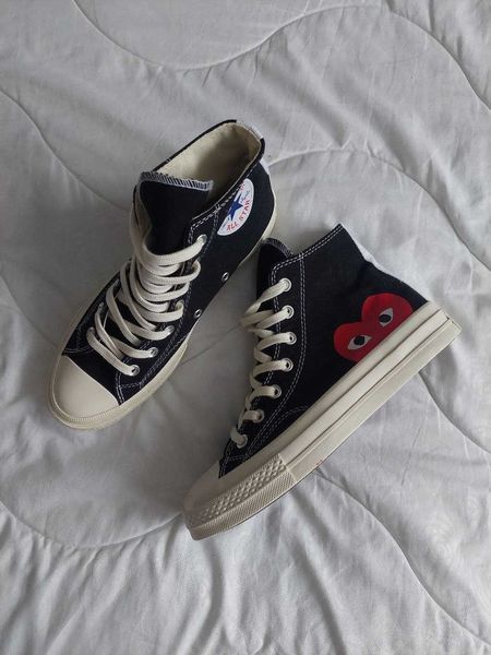 Кеди Converse x Comme des Garsons Play Chuck 02777-Чорний-36 фото