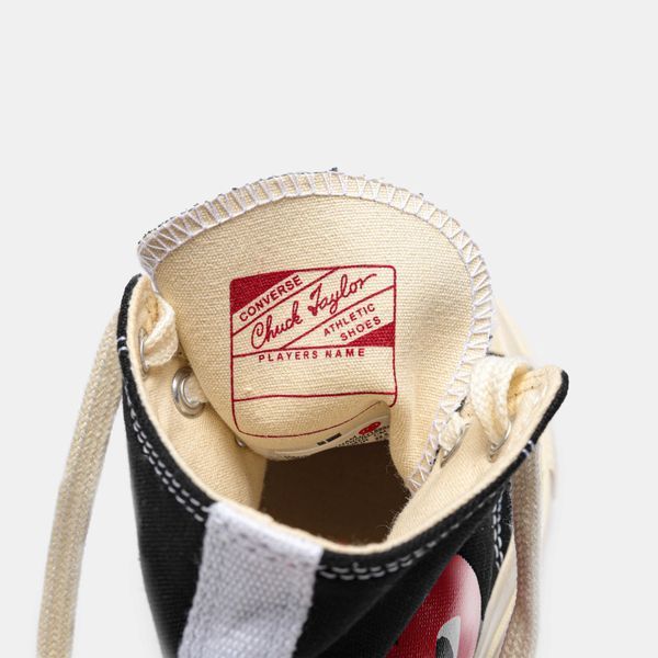 Кеди Converse x Comme des Garsons Play Chuck 02777-Чорний-36 фото