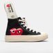 Кеди Converse x Comme des Garsons Play Chuck 02777-Чорний-36 фото 4