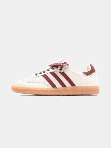 Кросівки Adidas Samba c Wales Bonner White Bordo 15057-Бордовий-36 фото