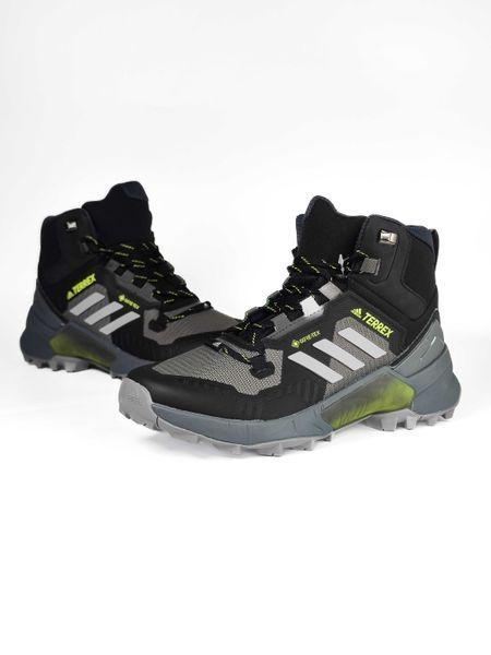 Кросівки Adidas Terrex Termo Black-Gray-Green 18547-Чорний-36 фото