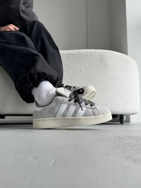 Кросівки Adidas Campus Grey White 12805-Сірий-36 фото