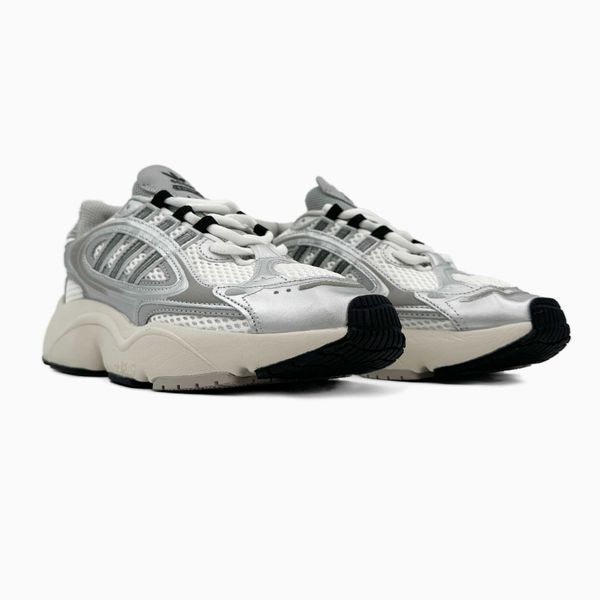 Кросівки Adidas Ozmillen White Silver Black 15870-Сріблястий-36 фото