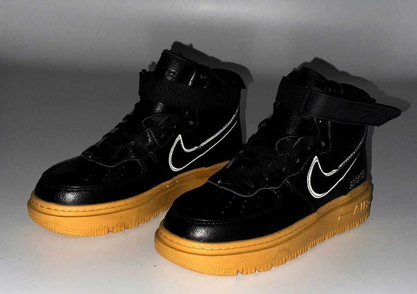 Кросівки Nike Air Force 1 Gore-Tex Black Winter (зимові) 09736-Чорний-41 фото