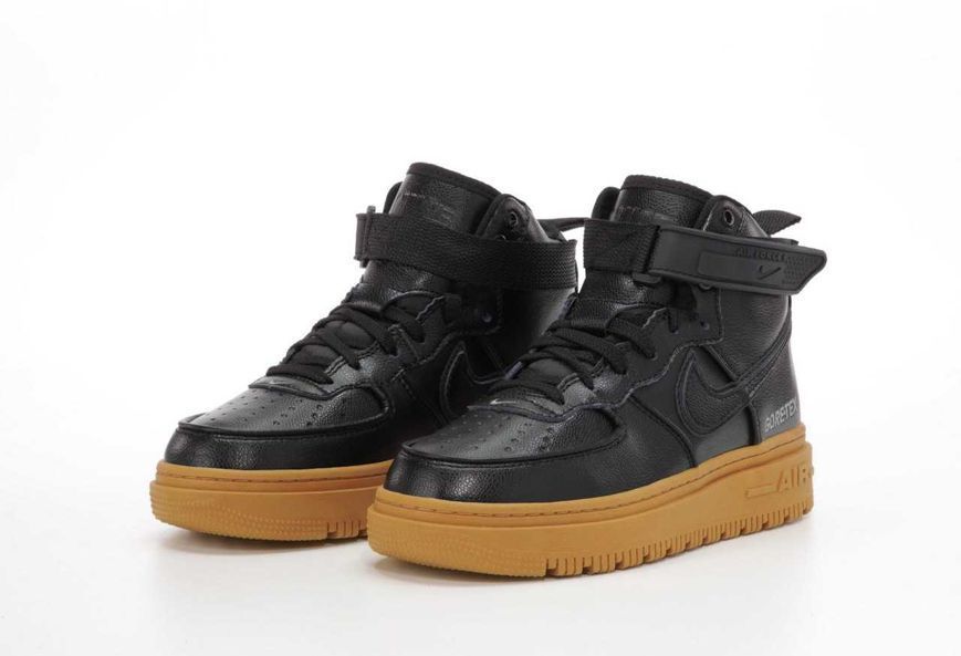 Кросівки Nike Air Force 1 Gore-Tex Black Winter (зимові) 09736-Чорний-41 фото