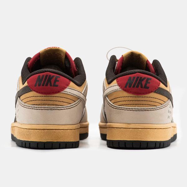 Кросівки Nike SB Dunk Low x Stussy 40th Brown Grey Beige 14560-Коричневий-36 фото