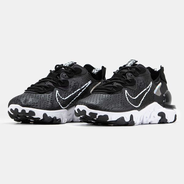 Кросівки Nike React Vision Black White 14895-Чорний-36 фото