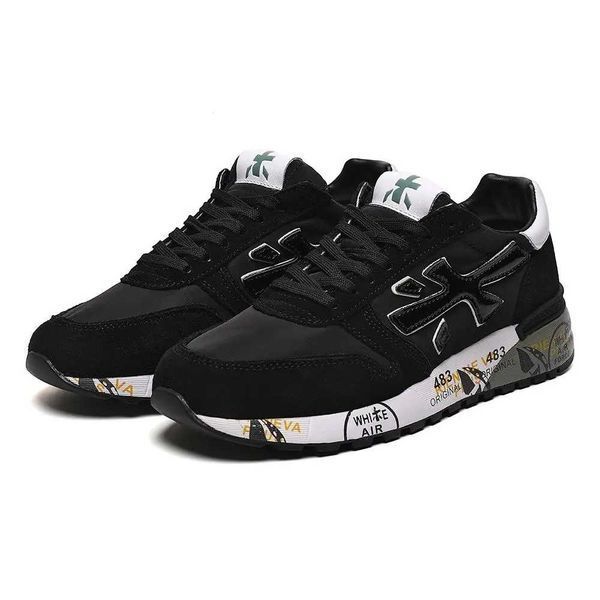 Кросівки Premiata Triple Black White 17854-Чорний-41 фото
