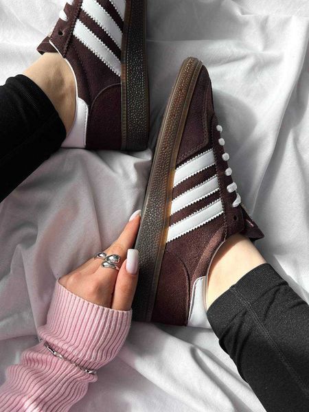 Кросівки Adidas Spezial Brown White 14780-Коричневий-36 фото