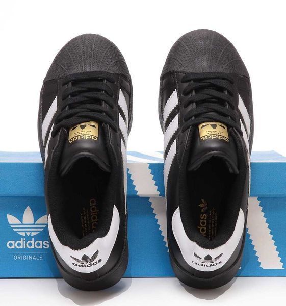 Кросівки Adidas Superstar XLG Black White Platform 16267-Чорний-36 фото