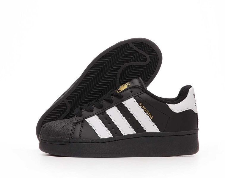 Кросівки Adidas Superstar XLG Black White Platform 16267-Чорний-36 фото