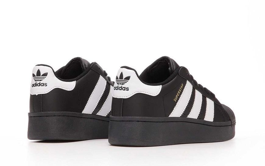 Кросівки Adidas Superstar XLG Black White Platform 16267-Чорний-36 фото