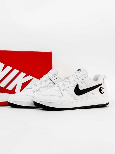 Кросівки Nike Air Force 1 low In Yan White Black Termo Winter (зимові) 14330-Білий-44 фото