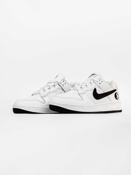 Кросівки Nike Air Force 1 low In Yan White Black Termo Winter (зимові) 14330-Білий-44 фото