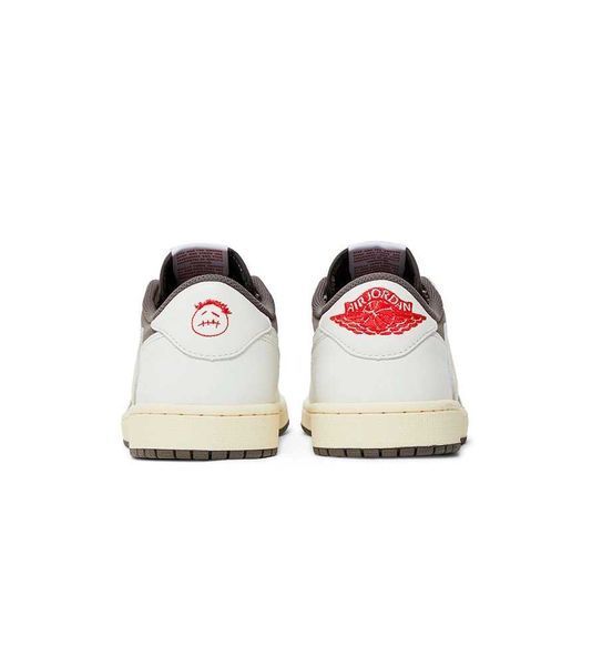 Кросівки Jordan 1 Retro Low x Travis Scott Low OG &ldquo;Reverse Mocha&rdquo; 09257-Бежевий-40 фото