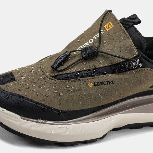 Кросівки Salomon Odyssey Gore-Tex Olive Black 18182-Хакі-36 фото