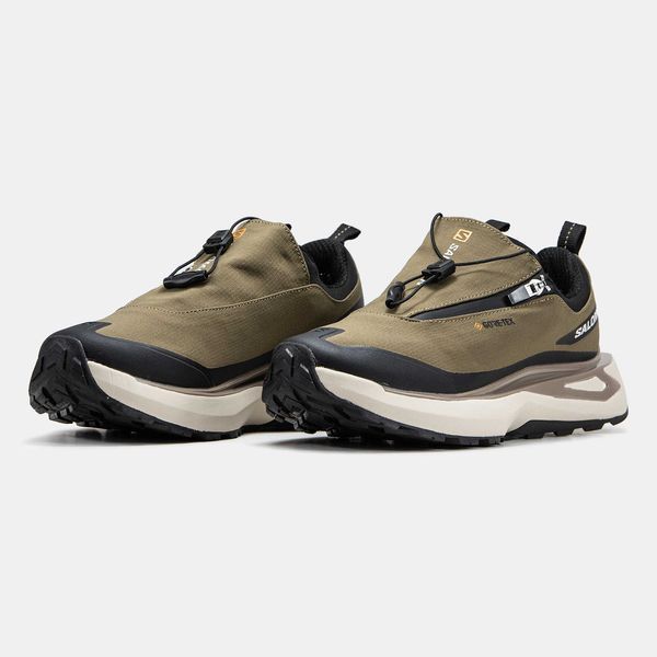 Кросівки Salomon Odyssey Gore-Tex Olive Black 18182-Хакі-36 фото