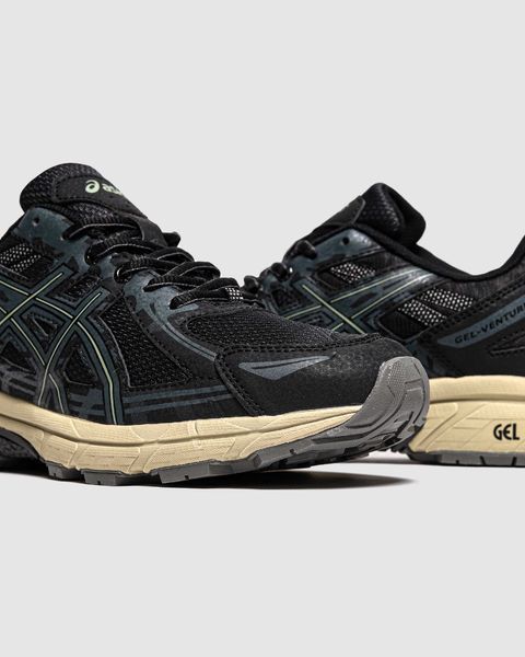Кросівки Asics Gel Venture 6 Black Grey Beige 12870-Чорний-36 фото