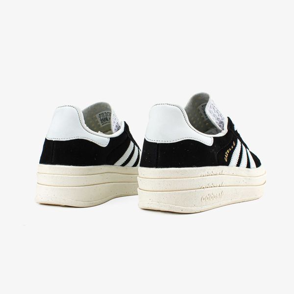 Кросівки Adidas Gazelle Bold Platform Black White 11515-Чорний-36 фото