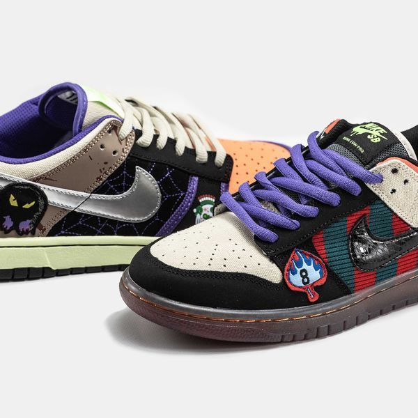 Кросівки Nike SB Dunk Low x Halloween Custom 16099-Мультиколор-36 фото