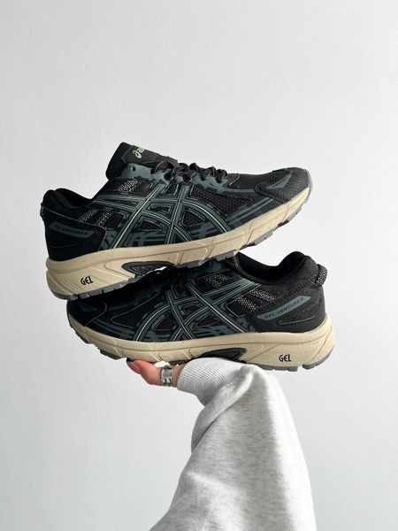 Кросівки Asics Gel Venture 6 Black Grey Beige 12870-Чорний-37 фото