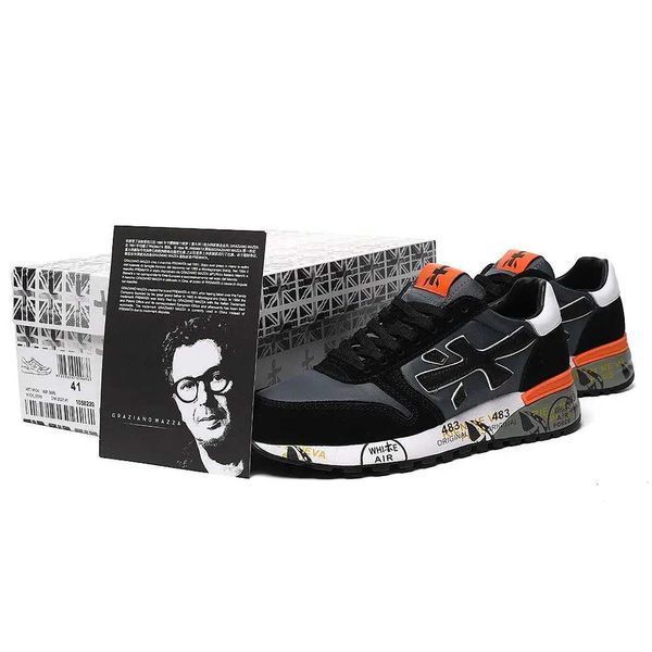 Кросівки Premiata Triple Black 17857-Чорний-36 фото